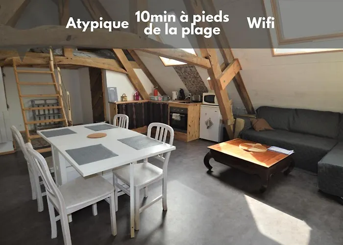 De Charme En Bord De - Wifi Apartamento Luc-sur-Mer